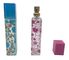 Декоративные стеклянные флаконы духов, пустые бутылки масла благоуханием с спрейером/боковинами из цветного каучука
